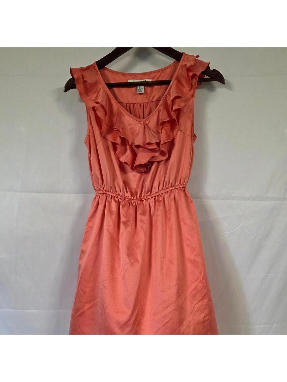 Peach/Pink Satin Forever21 Dress #forever21 #dress